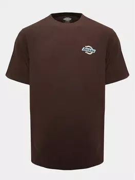 Футболка стандартного кроя Dickies, коричневый