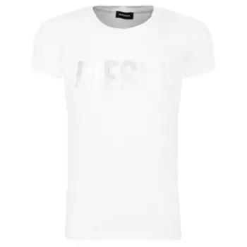 Футболка стандартного кроя Diesel, белый