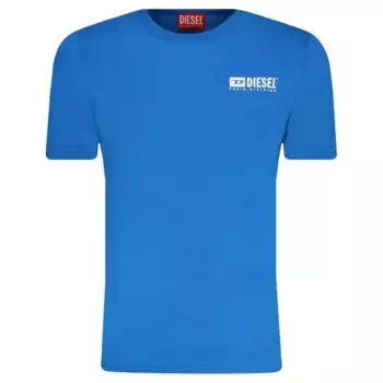 Футболка стандартного кроя Diesel, синий