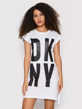 Футболка стандартного кроя Dkny, белый