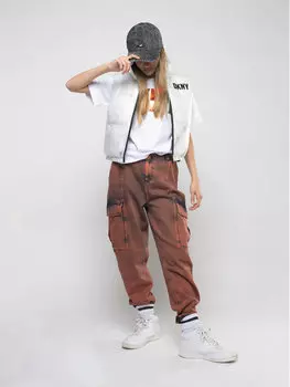 Футболка стандартного кроя Dkny, белый