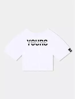 Футболка стандартного кроя Dkny, белый