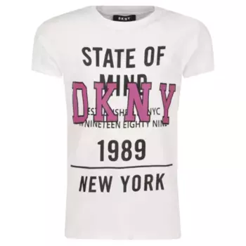 Футболка стандартного кроя Dkny, белый
