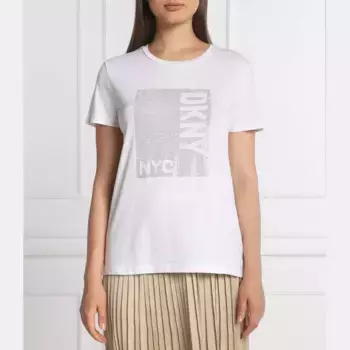 Футболка стандартного кроя Dkny, белый