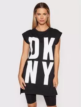 Футболка стандартного кроя Dkny, черный