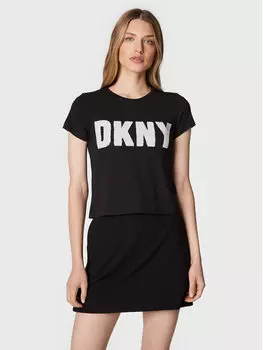 Футболка стандартного кроя Dkny, черный