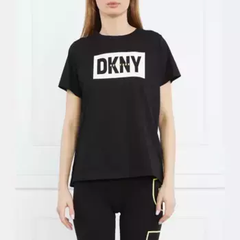 Футболка стандартного кроя Dkny, черный
