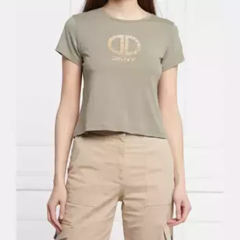 Футболка стандартного кроя Dkny, хаки