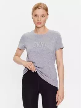 Футболка стандартного кроя Dkny, серый