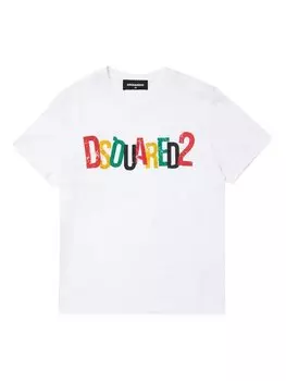 Футболка стандартного кроя Dsquared2, белый