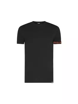 Футболка стандартного кроя Dsquared2, черный