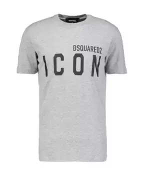 Футболка стандартного кроя Dsquared2, серый