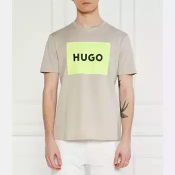 Футболка стандартного кроя Dulive222 Hugo, бежевый