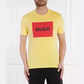 Футболка стандартного кроя Dulive222 Hugo, желтый
