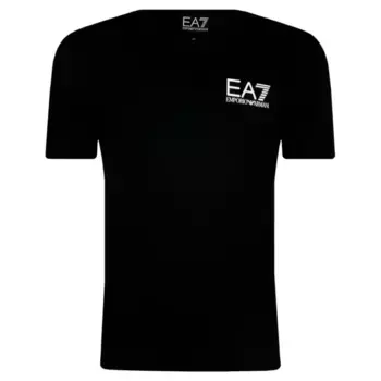 Футболка стандартного кроя Ea7, черный