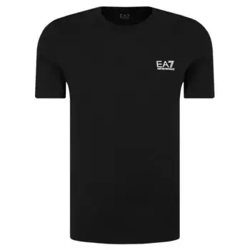 Футболка стандартного кроя Ea7, черный