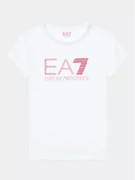 Футболка стандартного кроя Ea7 Emporio Armani, белый