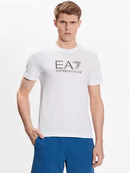Футболка стандартного кроя Ea7 Emporio Armani, белый