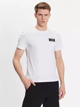 Футболка стандартного кроя Ea7 Emporio Armani, белый