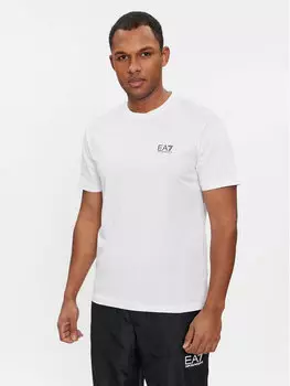 Футболка стандартного кроя Ea7 Emporio Armani, белый