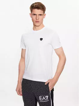 Футболка стандартного кроя Ea7 Emporio Armani, белый