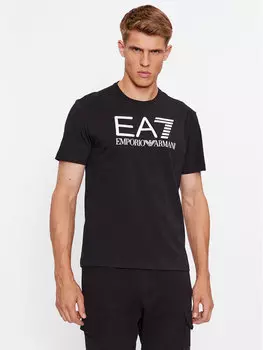 Футболка стандартного кроя Ea7 Emporio Armani, черный