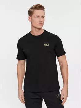 Футболка стандартного кроя Ea7 Emporio Armani, черный
