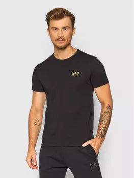 Футболка стандартного кроя Ea7 Emporio Armani, черный