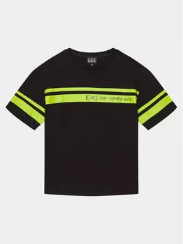 Футболка стандартного кроя Ea7 Emporio Armani, черный