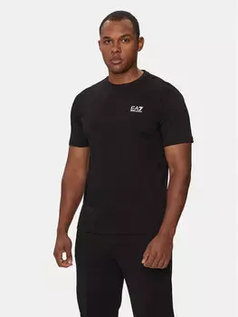 Футболка стандартного кроя Ea7 Emporio Armani, черный