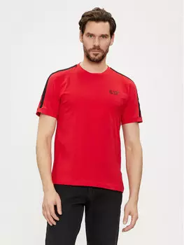 Футболка стандартного кроя Ea7 Emporio Armani, красный