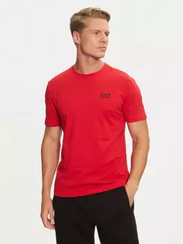 Футболка стандартного кроя Ea7 Emporio Armani, красный