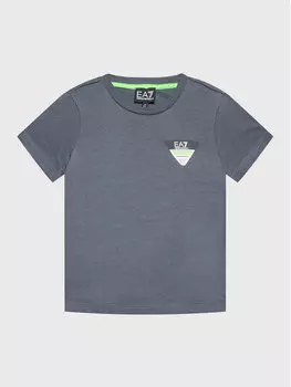 Футболка стандартного кроя Ea7 Emporio Armani, серый