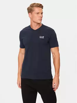 Футболка стандартного кроя Ea7 Emporio Armani, синий