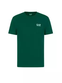 Футболка стандартного кроя Ea7 Emporio Armani, зеленый