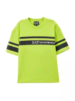 Футболка стандартного кроя Ea7 Emporio Armani, желтый