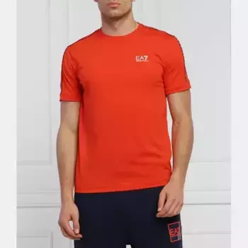 Футболка стандартного кроя Ea7, оранжевый