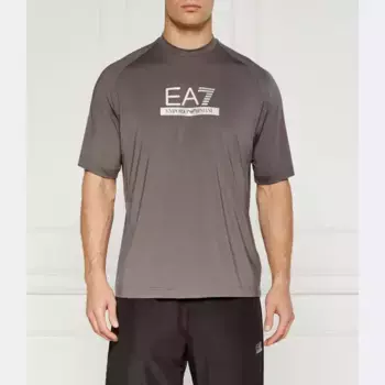 Футболка стандартного кроя Ea7, серый