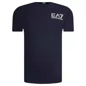 Футболка стандартного кроя Ea7, синий