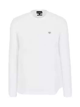 Футболка стандартного кроя Emporio Armani, белый