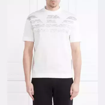 Футболка стандартного кроя Emporio Armani, белый
