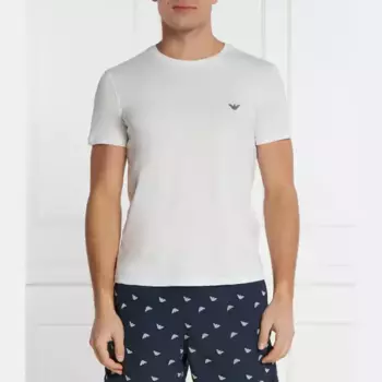 Футболка стандартного кроя Emporio Armani, белый