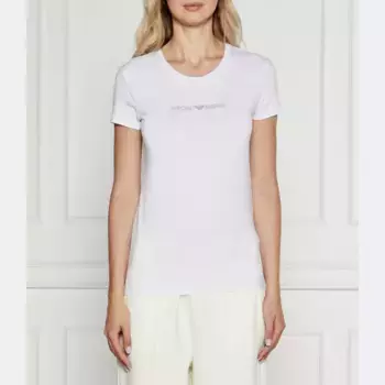 Футболка стандартного кроя Emporio Armani, белый
