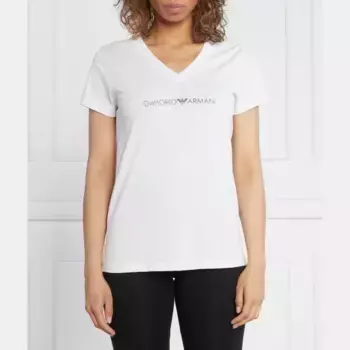 Футболка стандартного кроя Emporio Armani, белый