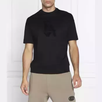 Футболка стандартного кроя Emporio Armani, черный