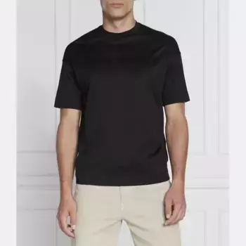 Футболка стандартного кроя Emporio Armani, черный