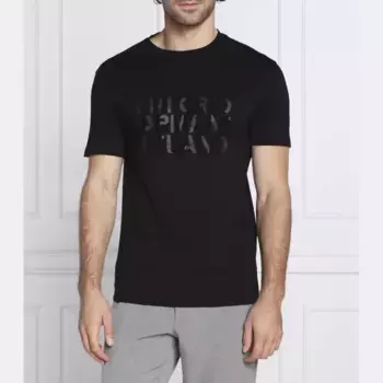 Футболка стандартного кроя Emporio Armani, черный