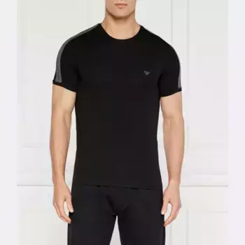 Футболка стандартного кроя Emporio Armani, черный