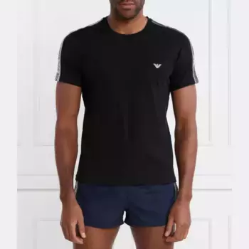 Футболка стандартного кроя Emporio Armani, черный