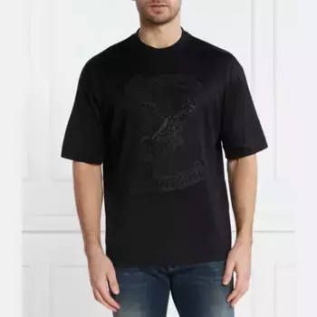 Футболка стандартного кроя Emporio Armani, черный
